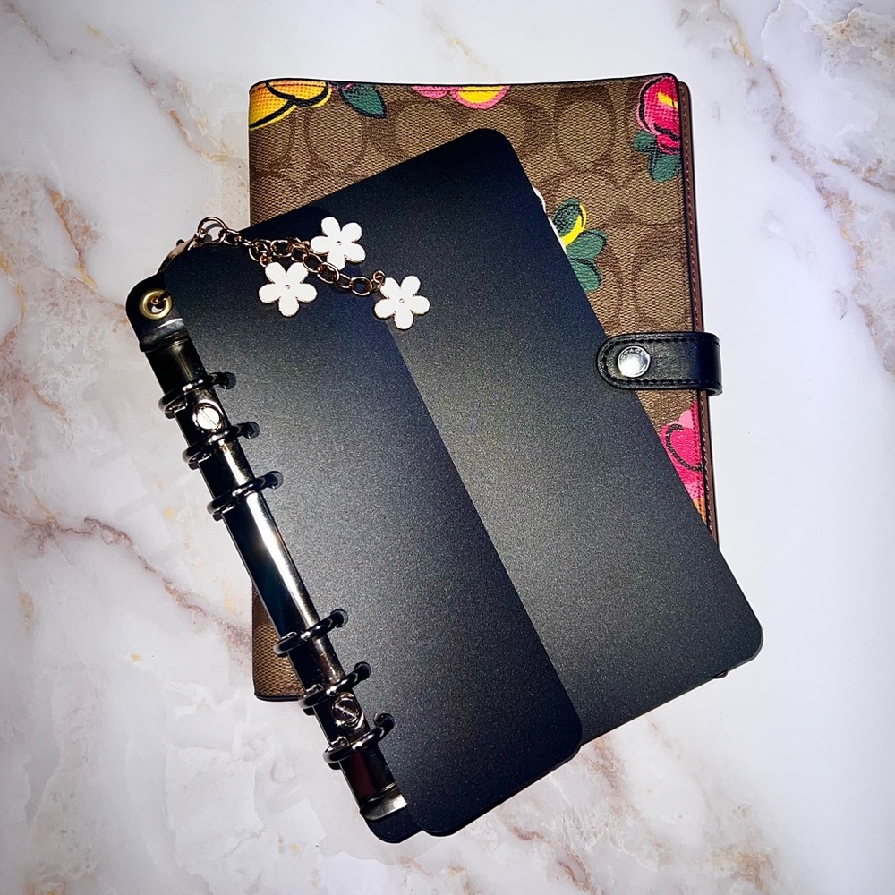 COACH Notebook A6 Binder Adapter Insert & Pockets ONLY I NOTEBOOK* Not Included